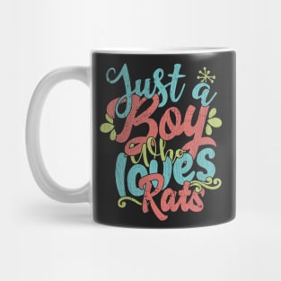 Just A Boy Who Loves Rats Gift product Mug